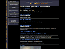 Tablet Screenshot of kurzes.de